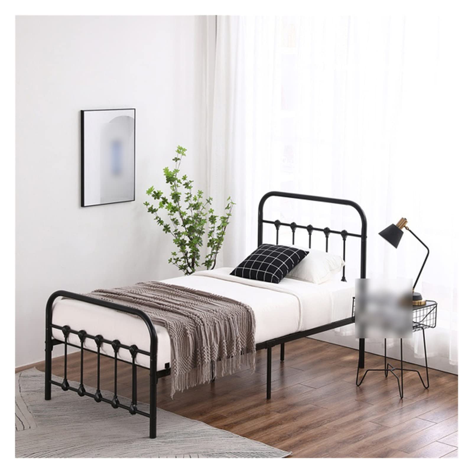 シングル アイアンフレームベッド ブラック ブラック シングル アイアンベッド」の人気商品一覧 | 安い商品